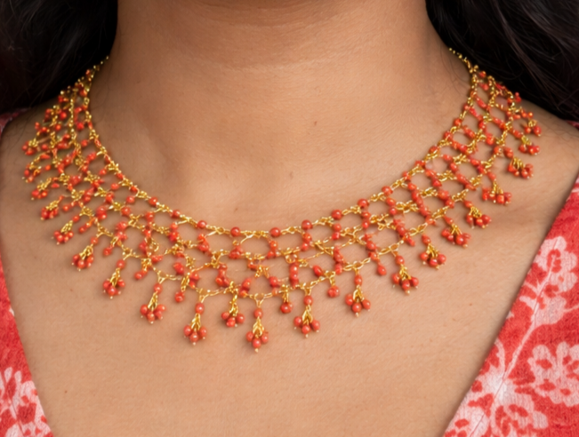 Small beaded Necklace