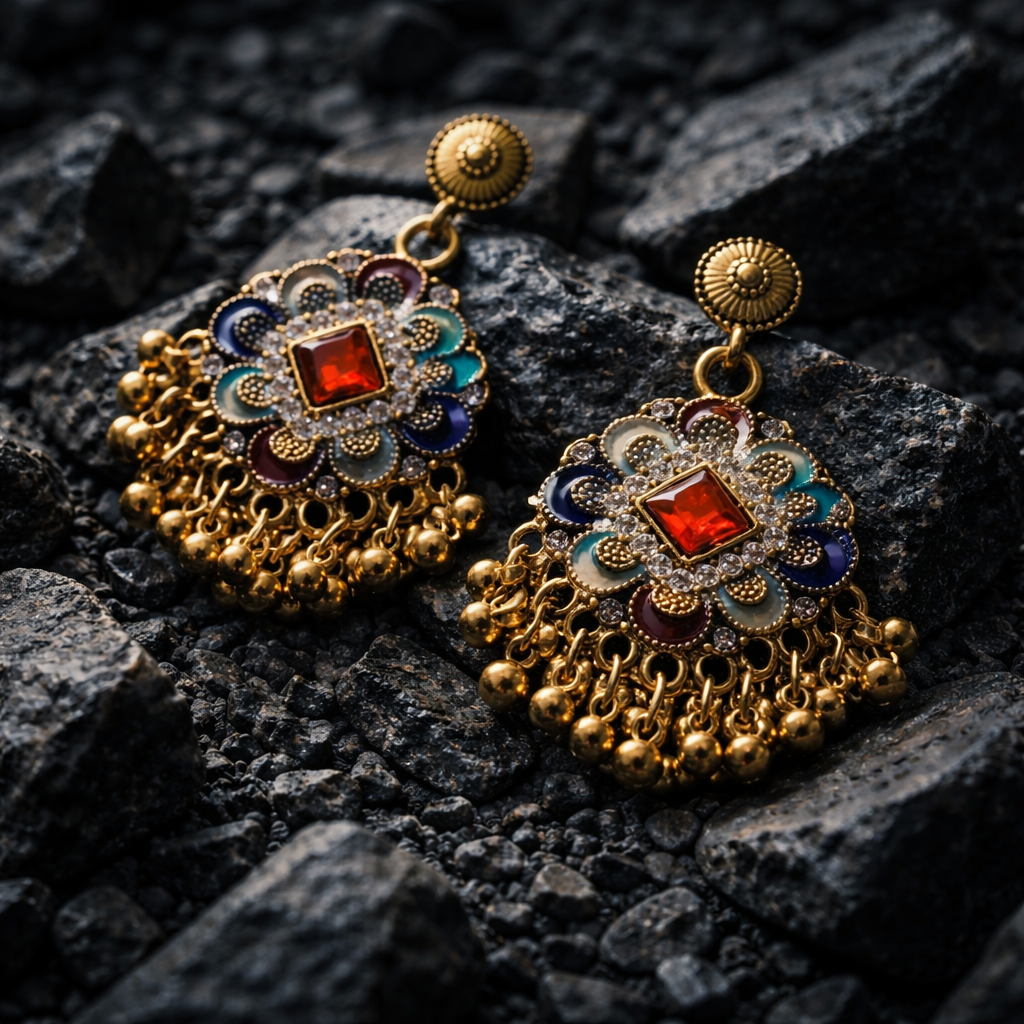 Multi color Earrings