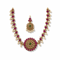 AD Necklace/Chocker and Earrings No - 508