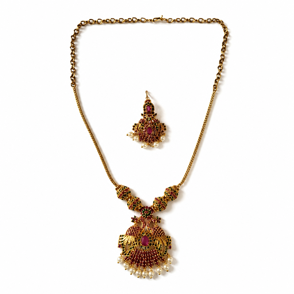 AD Necklace and Earrings No - 510