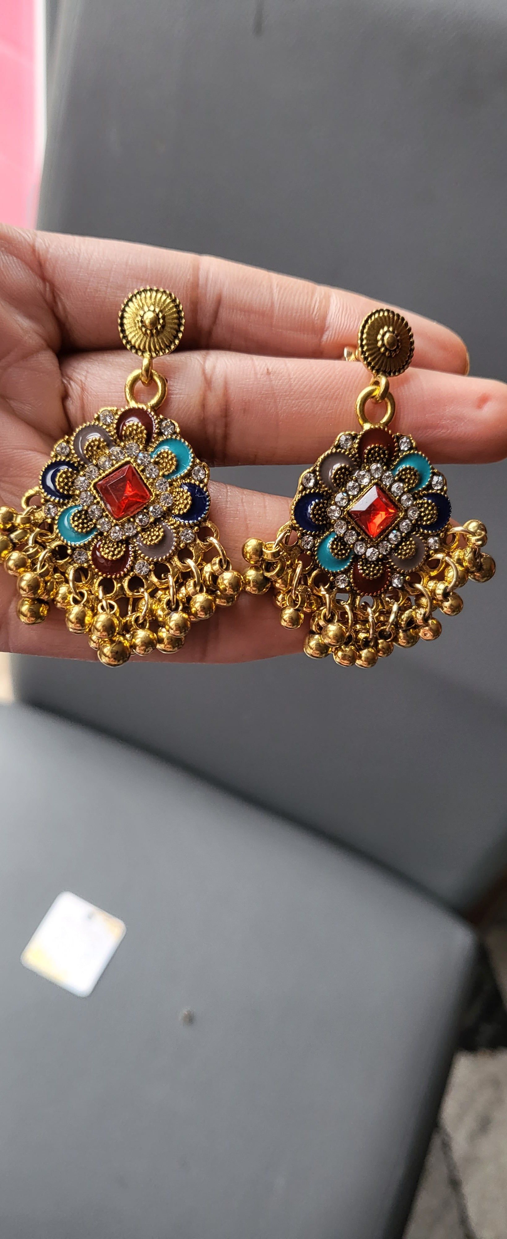 Multi color Earrings