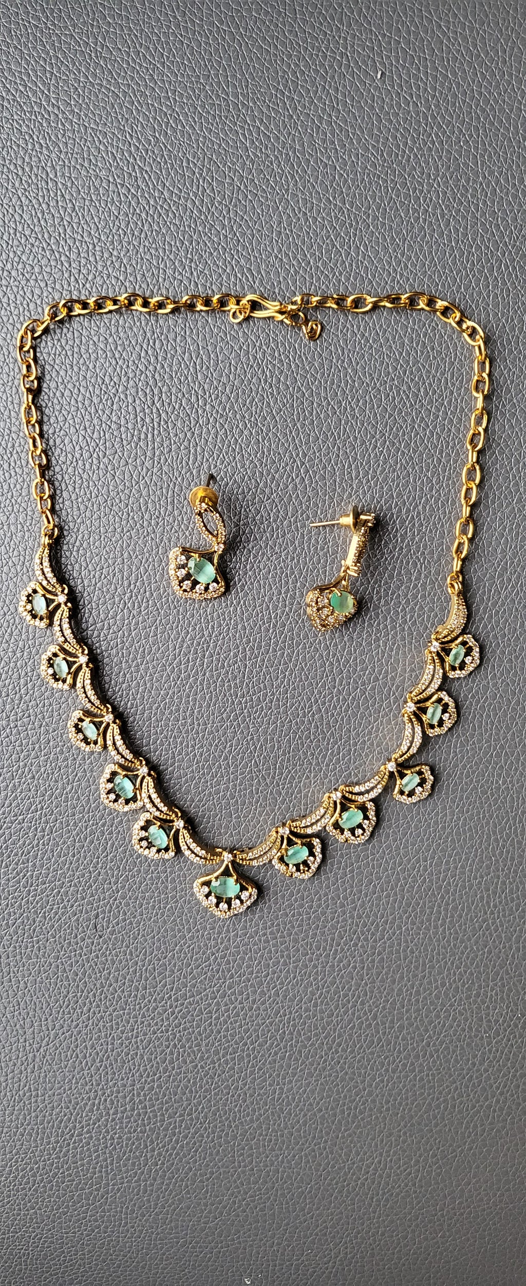 AD Necklace and Earrings No - 503