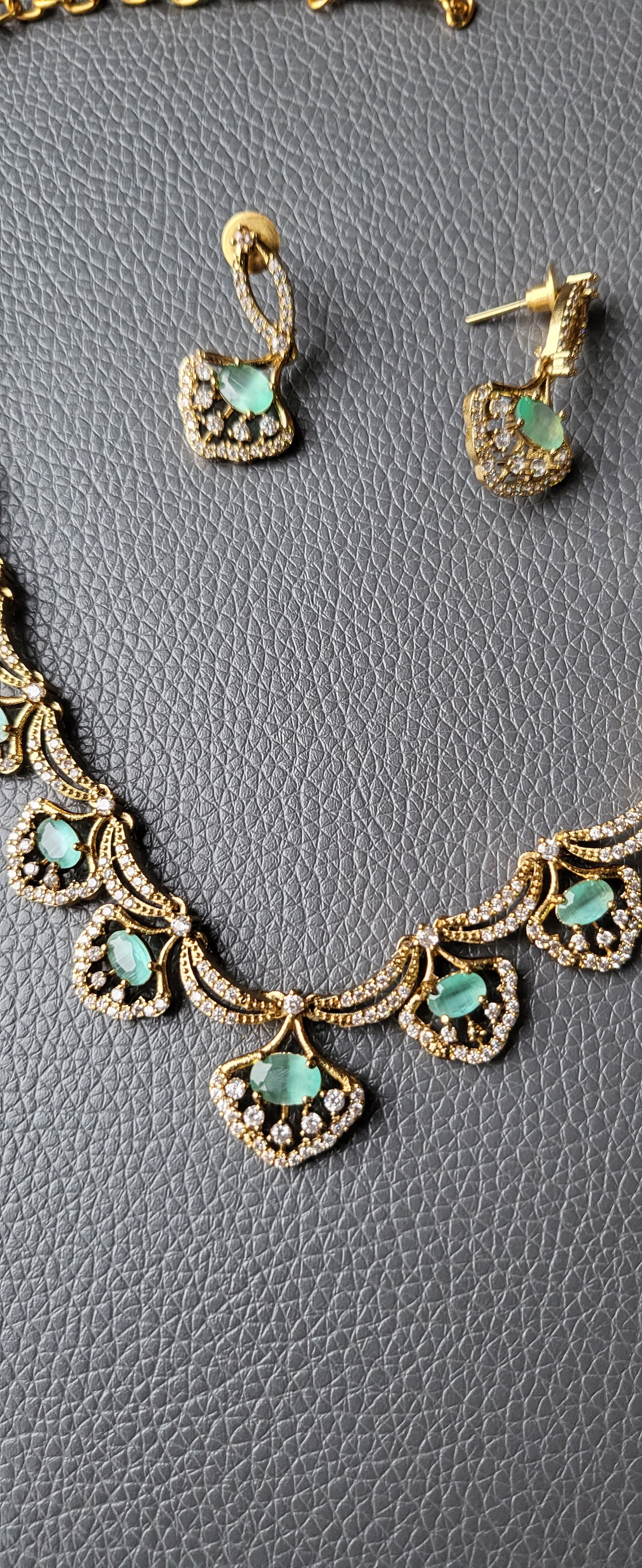 AD Necklace and Earrings No - 503