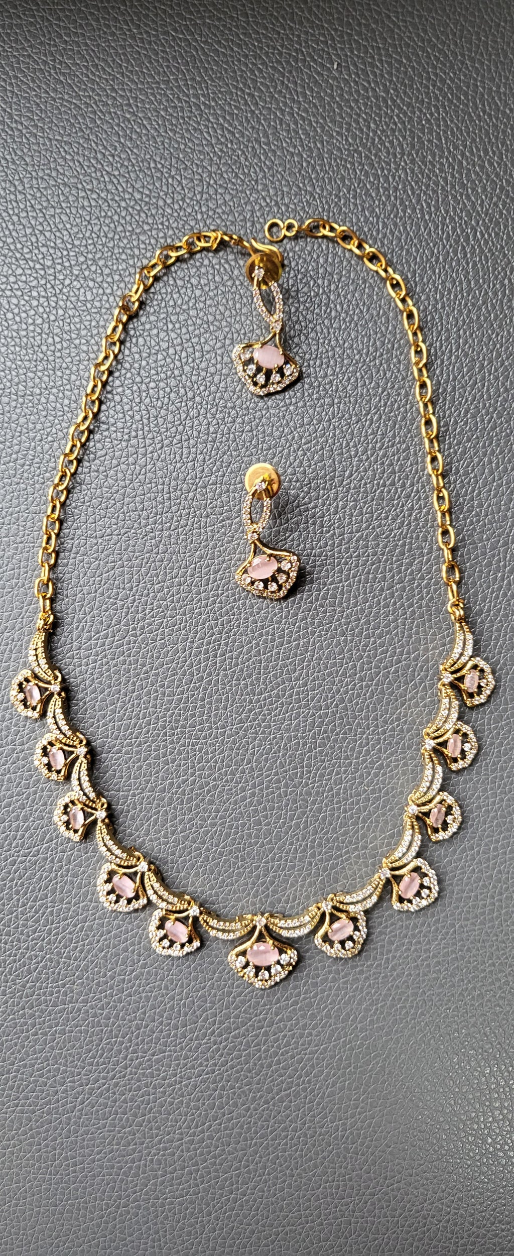 AD Necklace and Earrings No - 504