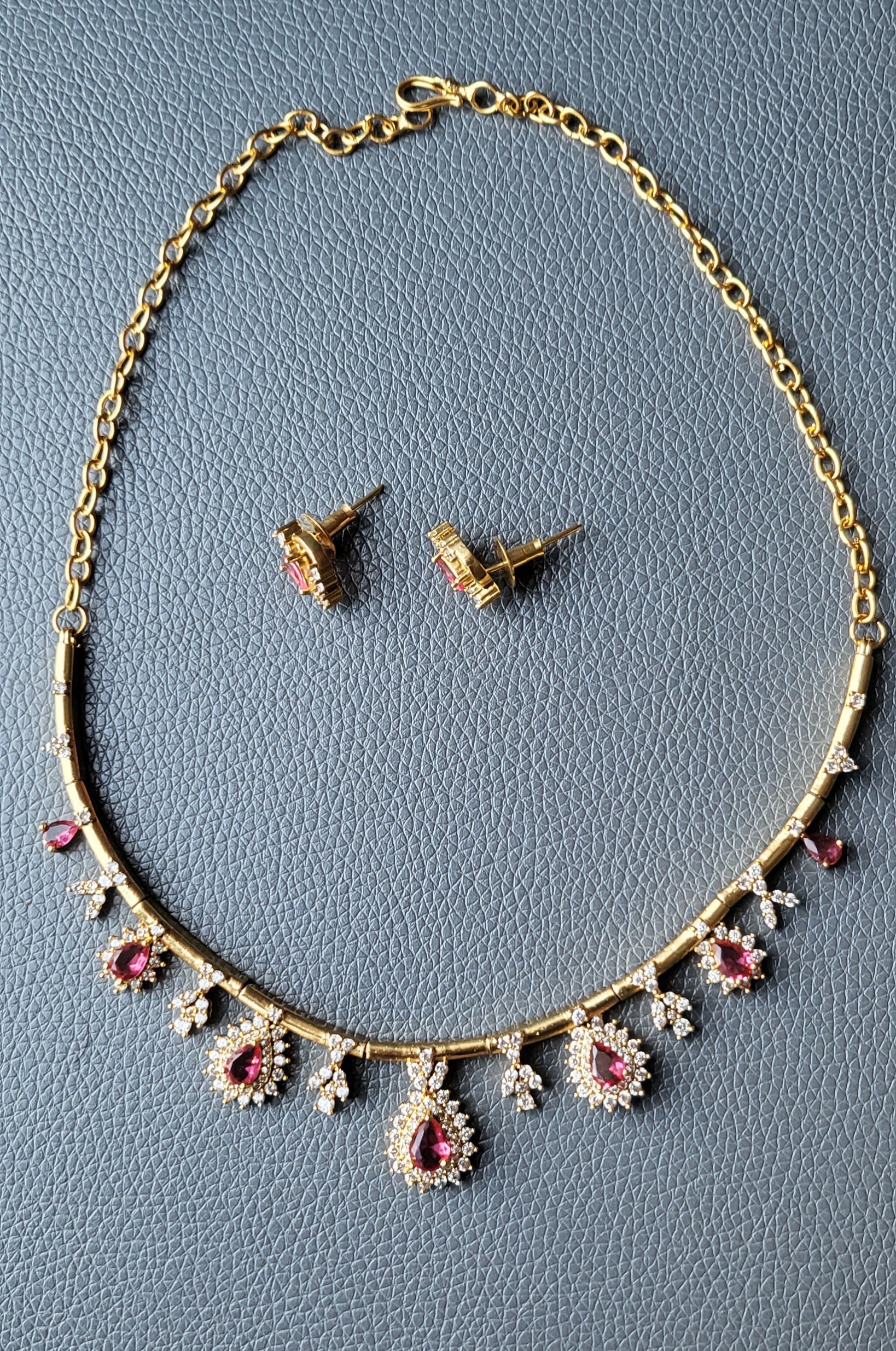 AD Necklace and Earrings No - 505