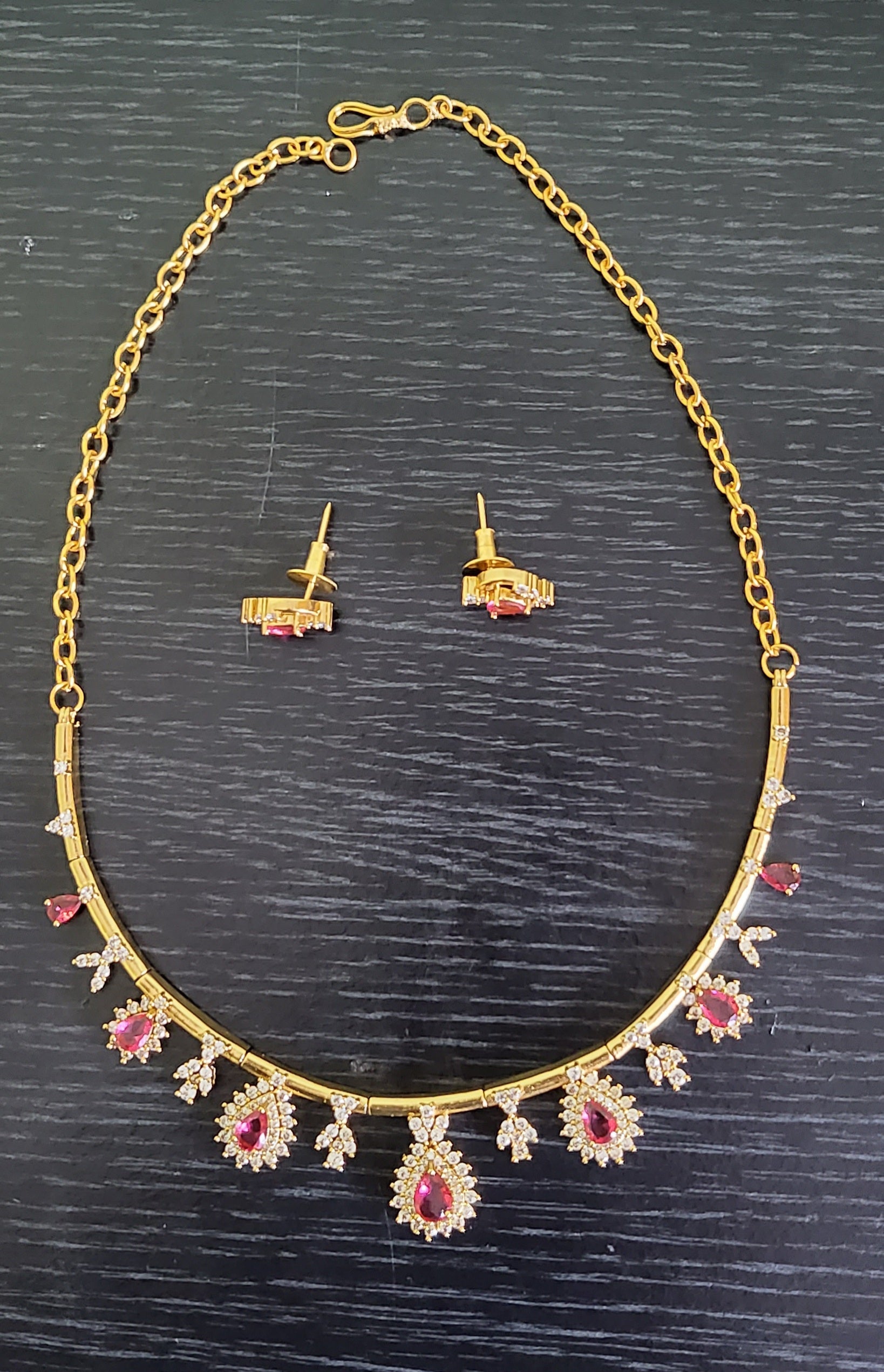 AD Necklace and Earrings No - 505