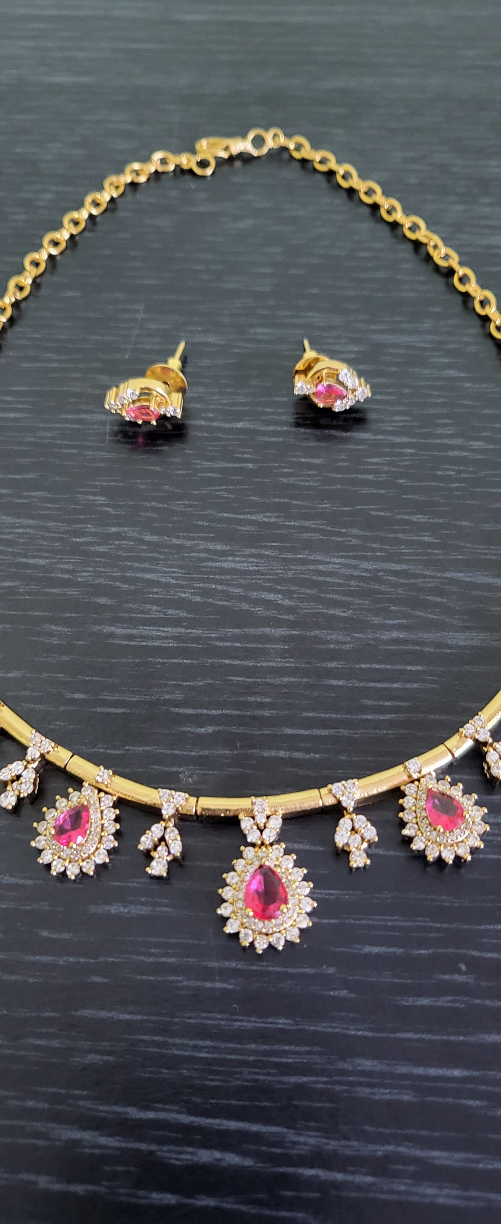 AD Necklace and Earrings No - 505
